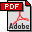 Adobe .pdf logo